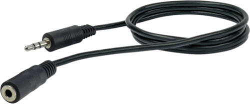 Schwaiger KHA4031 533 Audio-Kabel 1,5 m 3.5mm Schwarz