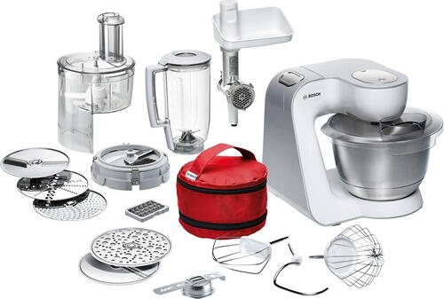 Bosch MUM54270DE Küchenmaschine 900 W 3,9 l Silber, Weiß