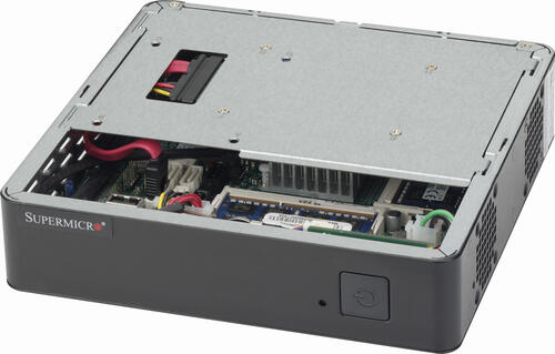 Supermicro CSE-101S Computer-Gehäuse Rack Schwarz