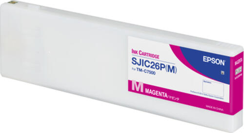 Epson SJIC26P(M): Ink cartridge for ColorWorks C7500 (Magenta)