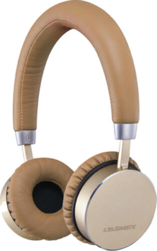Lasmex HB-60 Kopfhörer & Headset Kabellos Kopfband Musik Bluetooth Braun