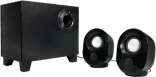 LogiLink SP0045 Lautsprecherset 9 W Universal Schwarz 2.1 Kanäle 3,6 W