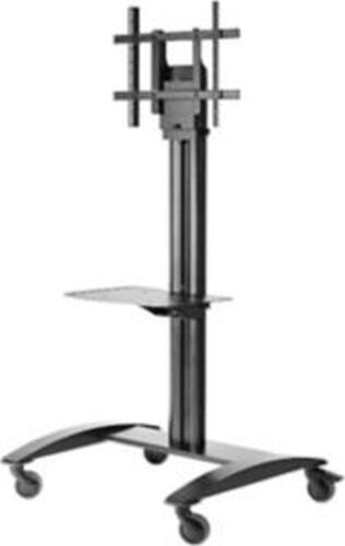 PEERLESS SR575M fahrbarer Displayhalter 81,28-190,50cm (32-75 Zoll) Höhenverstellbar mit Metallablage Vesa 600x400mm