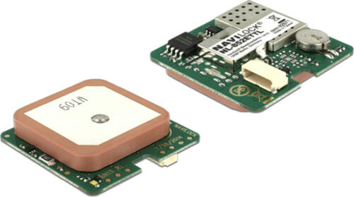 Navilock NL-852ETTL GPS-Empfänger-Modul USB Braun, Grün, Weiß