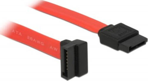 DeLOCK 85227 SATA-Kabel 0,19 m SATA 7-pin Schwarz, Rot