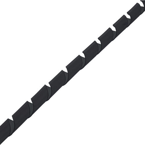 InLine Spiralband 10m, schwarz, 10mm