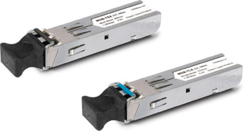 PLANET 1.25 Gbps SFP Module, Up to 550m Multimode, LC Duplex Connector, Industrial 1000Base-SX