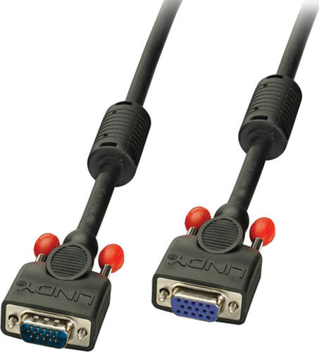 Lindy 36394 VGA-Kabel 3 m VGA (D-Sub) Schwarz