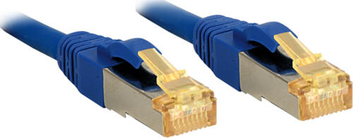 Lindy 47282 Netzwerkkabel Blau 7,5 m Cat7 S/FTP (S-STP)