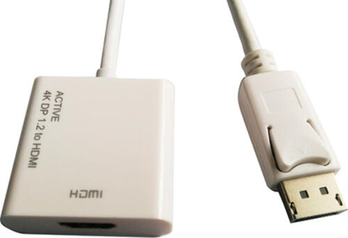 ROLINE 4K2K DisplayPort-HDMI Adapter, Aktiv, v1.2, DP ST - HDMI BU