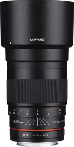 Samyang 135mm F2.0 ED UMC SLR Teleobjektiv Schwarz