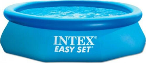 Intex 28120 Aufstellpool Aufblasbarer Pool Rund Blau