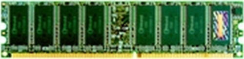 DDRRAM 1GB  DDR-400 Transcend DIMM,  CL3