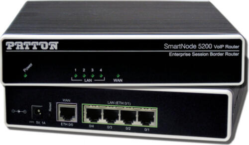 Patton SN5200/4B/EUI Gateway/Controller 10, 100 Mbit/s