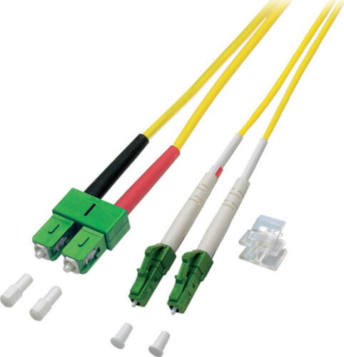 EFB Elektronik O0387.10 InfiniBand/fibre optic cable 10 m LC SC Gelb