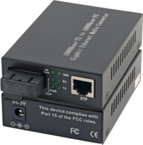 EFB Elektronik EL027V2 Netzwerk Medienkonverter 1000 Mbit/s Multi-Modus Schwarz