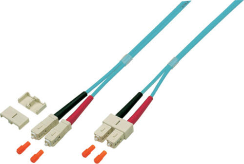 EFB Elektronik O0318.2 InfiniBand/fibre optic cable 2 m SC Türkis