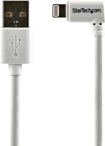 StarTech.com 2m Gewinkeltes Lightning USB Kabel - Weiß
