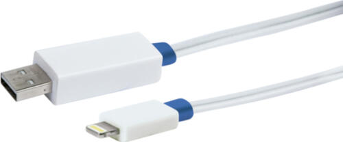 Schwaiger 0.8m USB 2.0 A - Lightning 0,8 m Weiß