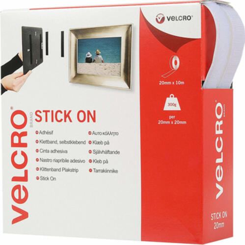 Velcro VEL-EC60219 Klettverschluss Weiß 1 Stück(e)
