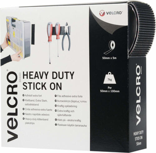 Velcro VEL-EC60243 Klettverschluss Schwarz 1 Stück(e)