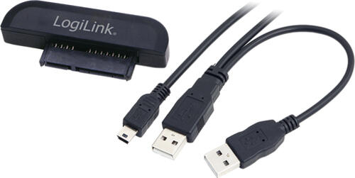 LogiLink USB 2.0/SATA Schnittstellenkarte/Adapter