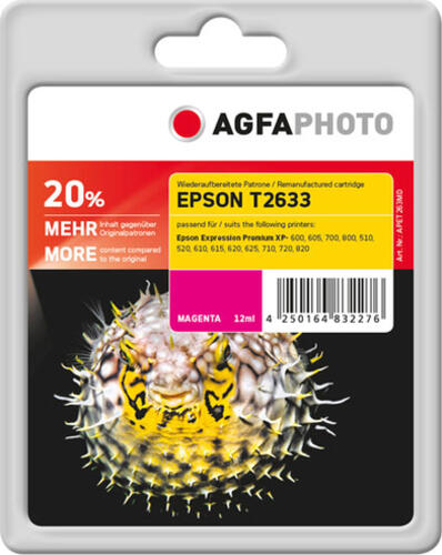 AgfaPhoto APET263MD Druckerpatrone 1 Stück(e) Magenta