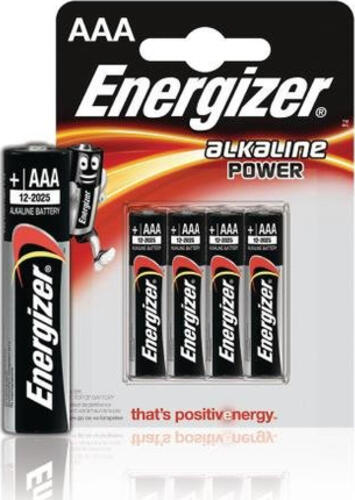 Energizer E300132600 Haushaltsbatterie Einwegbatterie AAA Alkali