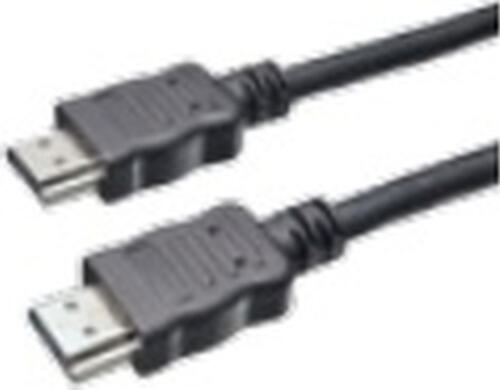 Bachmann HDMI M/M 5m HDMI-Kabel HDMI Typ A (Standard) Schwarz