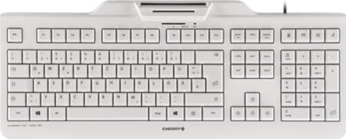 CHERRY KC 1000 SC Tastatur USB QWERTY US Englisch Grau