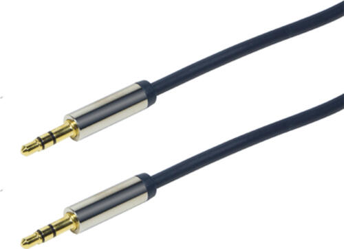 LogiLink 3.5mm - 3.5mm 0.5m Audio-Kabel 0,5 m Blau