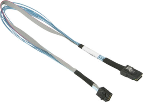 Supermicro CBL-SAST-0508-02 Serial Attached SCSI (SAS)-Kabel 0,5 m Schwarz, Blau, Weiß
