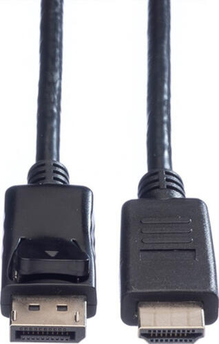 VALUE DisplayPort Kabel DP - HDTV, M/M, 2 m