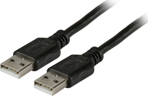 EFB Elektronik USB 2.0 A / A 3m USB Kabel USB A Schwarz