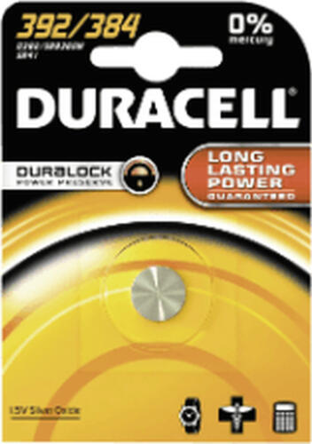 Duracell 067929 Haushaltsbatterie Einwegbatterie SR41 Siler-Oxid (S)
