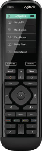 Logitech Harmony 950 Remote Control Fernbedienung IR Wireless Audio, DVD/Blu-ray, DVR, Heimkinosystem, PC, SAT, Smartphone, Tablet Berührungsbildschrim