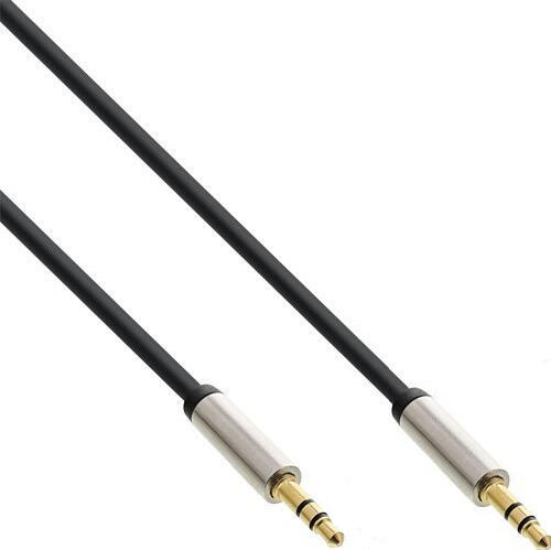 InLine 3.0m 3.5mm - 3.5mm Audio-Kabel 3 m Schwarz