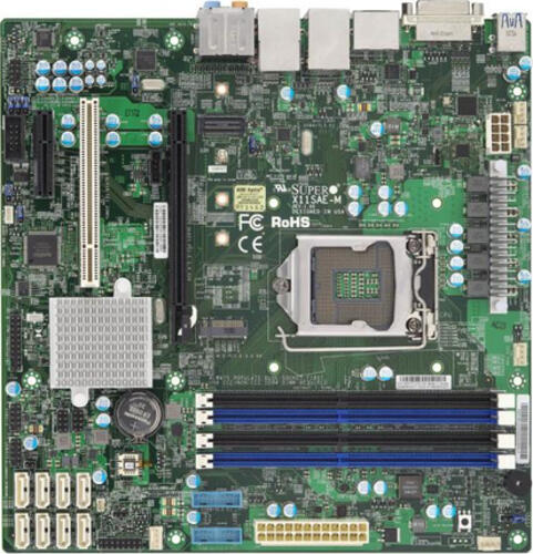 Supermicro X11SAE-M Intel C236 LGA 1151 (Socket H4) micro ATX