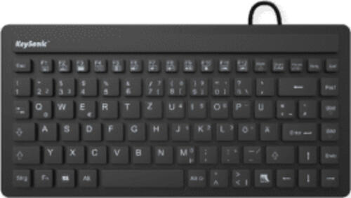 KeySonic KSK-3230IN Tastatur USB QWERTY UK Englisch Schwarz
