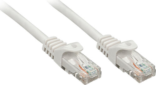 Lindy Rj45/Rj45 Cat6 7.5m Netzwerkkabel Grau 7,5 m U/UTP (UTP)