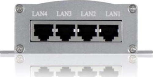 ICY BOX IB-CX410V Netzwerksender & -empfänger Grau