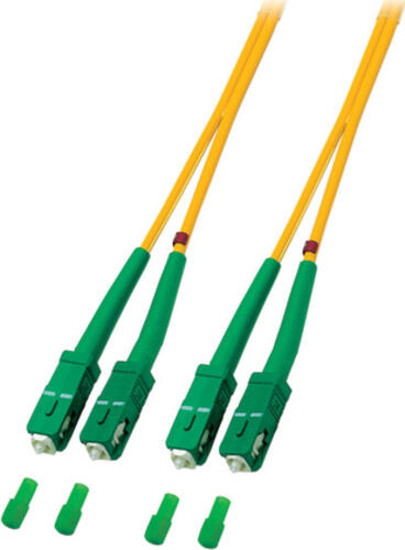 EFB Elektronik O2561.0,5 InfiniBand/Glasfaserkabel 0,5 m SC Gelb