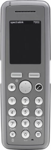 Spectralink 7202 DECT-Telefon-Mobilteil Grau