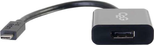 C2G USB-C/DisplayPort USB-Grafikadapter 3840 x 2160 Pixel Schwarz