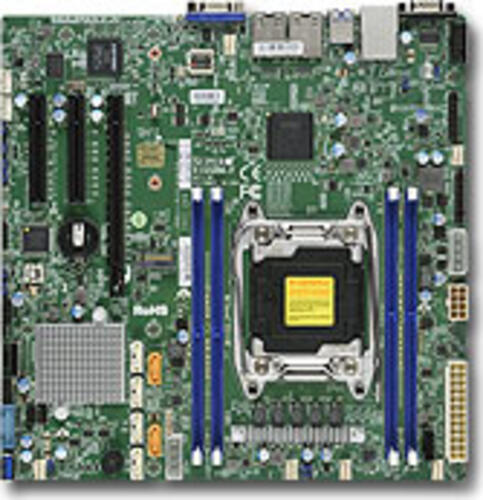 Supermicro X10SRM-F Intel C612 LGA 2011 (Socket R) micro ATX