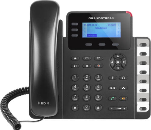 Grandstream Networks GXP1630 IP-Telefon Schwarz, Grau 3 Zeilen LCD