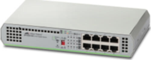 Allied Telesis AT-GS910/8-50 Unmanaged Gigabit Ethernet (10/100/1000) Grau