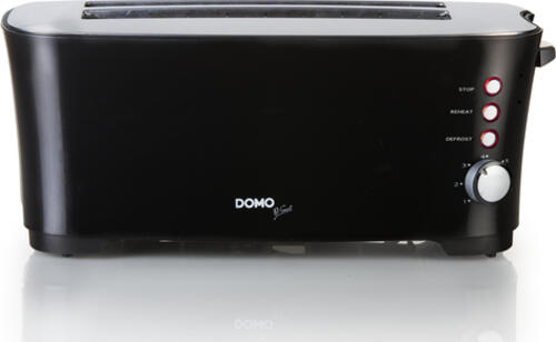 Domo DO961T Toaster 7 4 Scheibe(n) 1350 W Schwarz