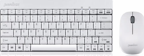 Perixx PERIDUO-712 Tastatur Maus enthalten RF Wireless Weiß