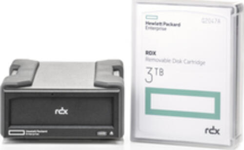 Hewlett Packard Enterprise RDX 3TB USB 3.0 RDX-Kartusche 3000 GB